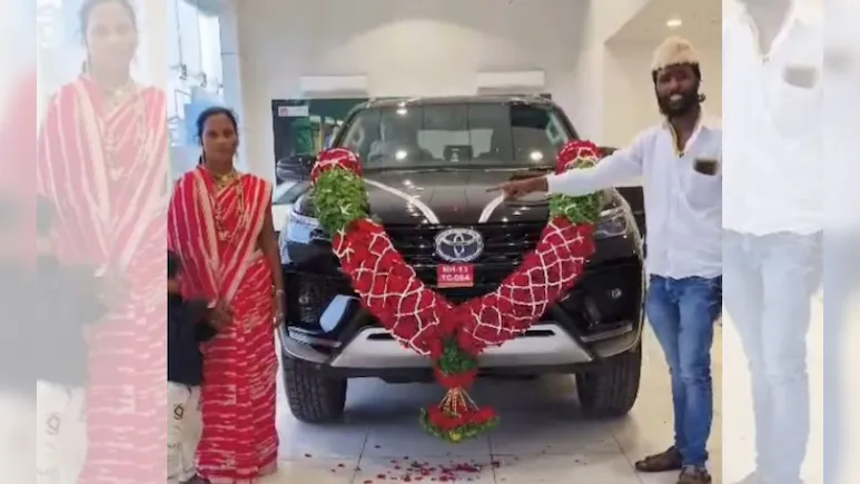 "हॉटेल भाग्यश्रीच्या मालकाची 'हत्ती' स्टाईल: अंगठाछाप उद्योजक नागेश मडके यांची सोशल मीडियावर तुफान कहाणी"